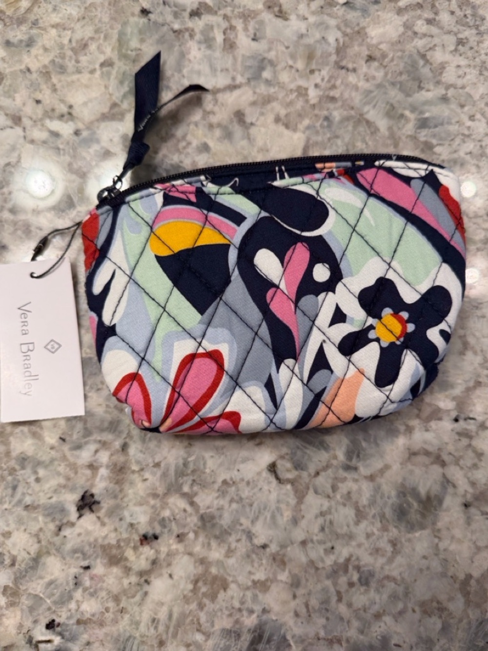 Vera Bradley Cosmetic Mirror Pouch NWT
